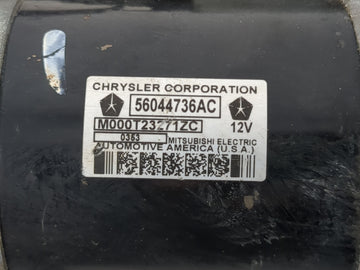 2005-2021 Jeep Grand Cherokee Car Starter Motor Solenoid OEM P/N:56044736AC Fits OEM Used Auto Parts