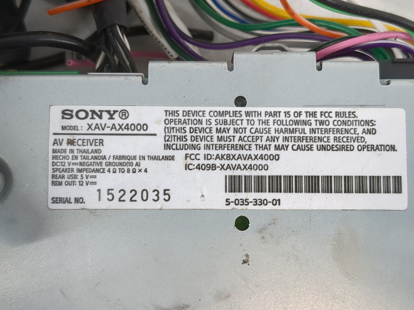 2014 Jeep Grand Cherokee Radio AM FM Cd Player Receiver Replacement P/N:1522035 Fits OEM Used Auto Parts - Oemusedautoparts1