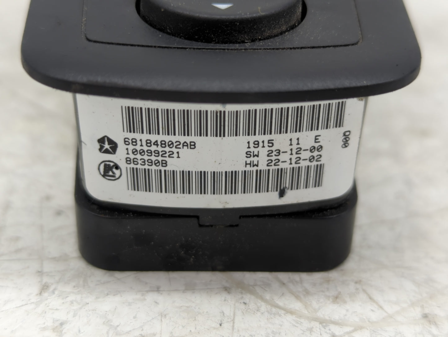 2014-2015 Jeep Grand Cherokee Master Power Window Switch Replacement Driver Side Left P/N:68184802AB Fits Fits 2014 2015 OEM