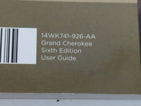 2014 Jeep Grand Cherokee Owners Manual Book Guide P/N:14WK741-926-AA OEM Used Auto Parts - Oemusedautoparts1.com