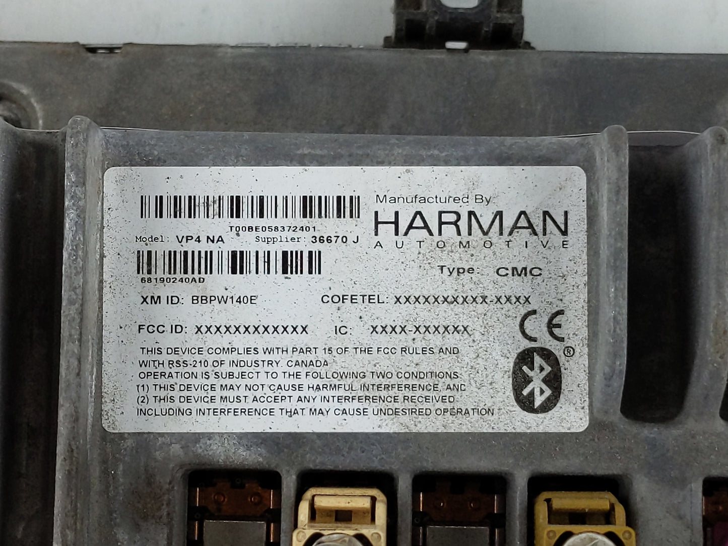 2014 Jeep Grand Cherokee Radio AM FM Cd Player Receiver Replacement Fits OEM Used Auto Parts - Oemusedautoparts1.com