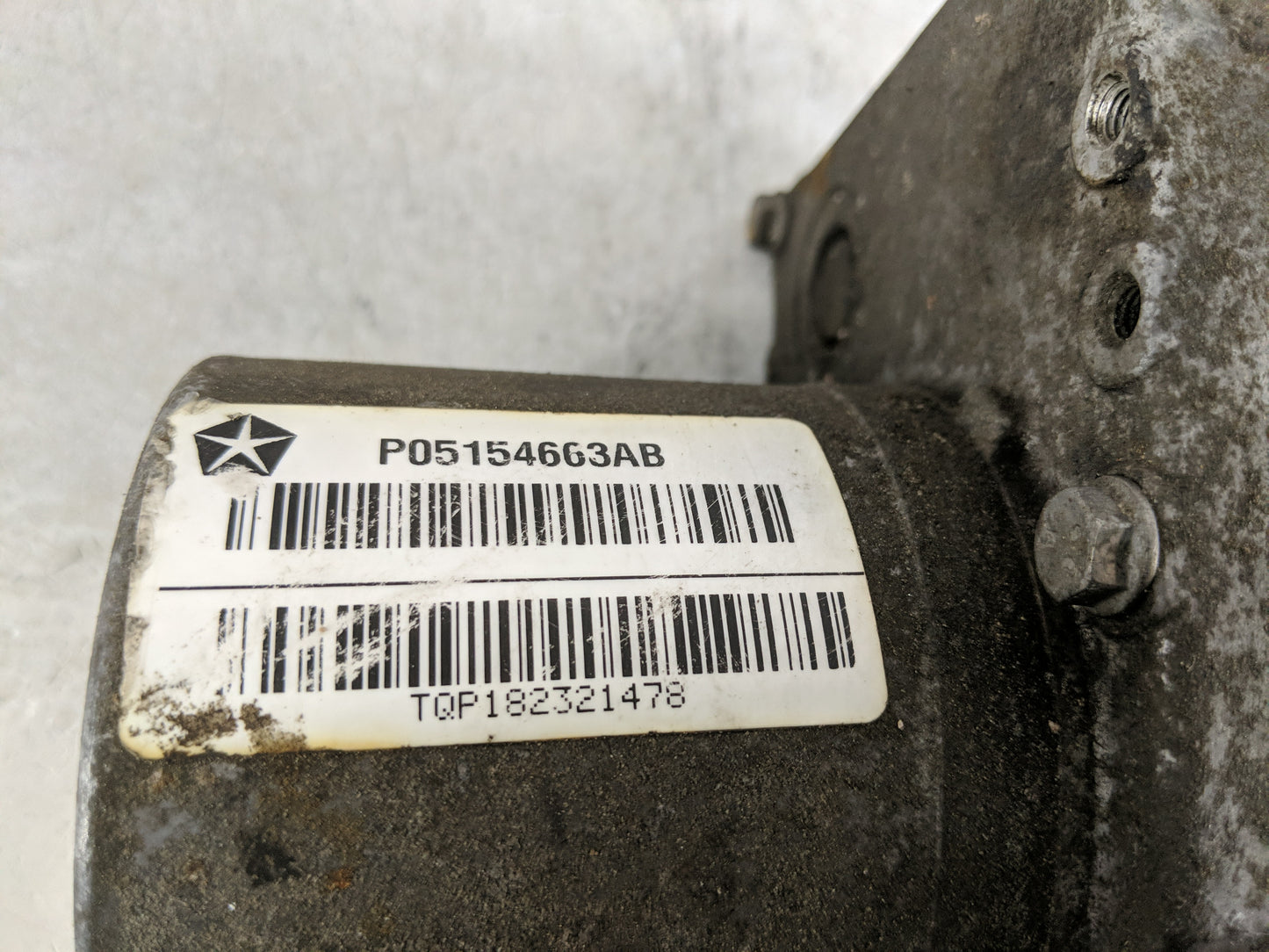 2014-2015 Jeep Grand Cherokee Power Steering Column Pump Oem - Oemusedautoparts1.com
