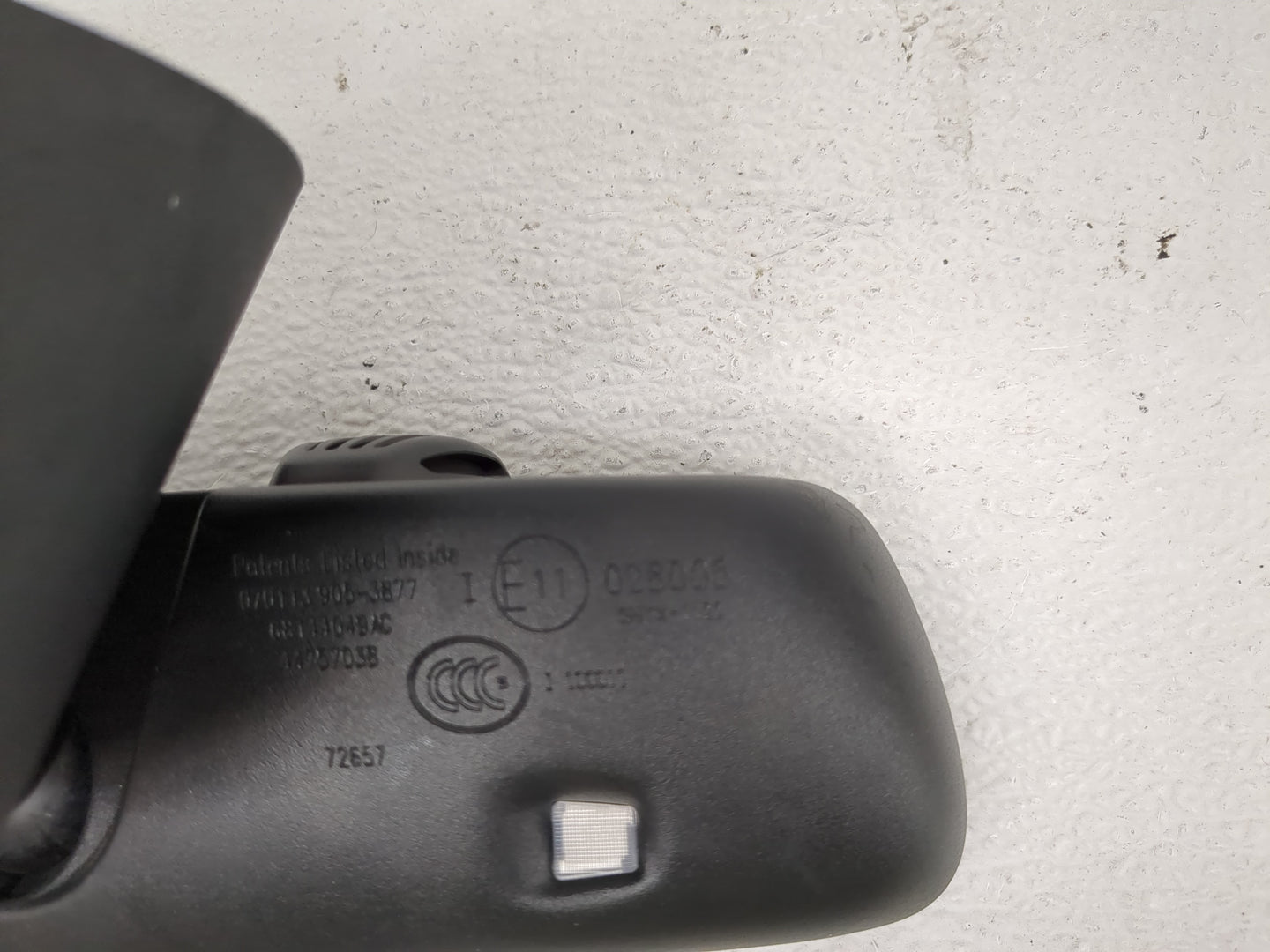 2014-2016 Jeep Grand Cherokee Interior Rear View Mirror Replacement OEM P/N:E11028006 Fits Fits 2014 2015 2016 OEM Used Auto