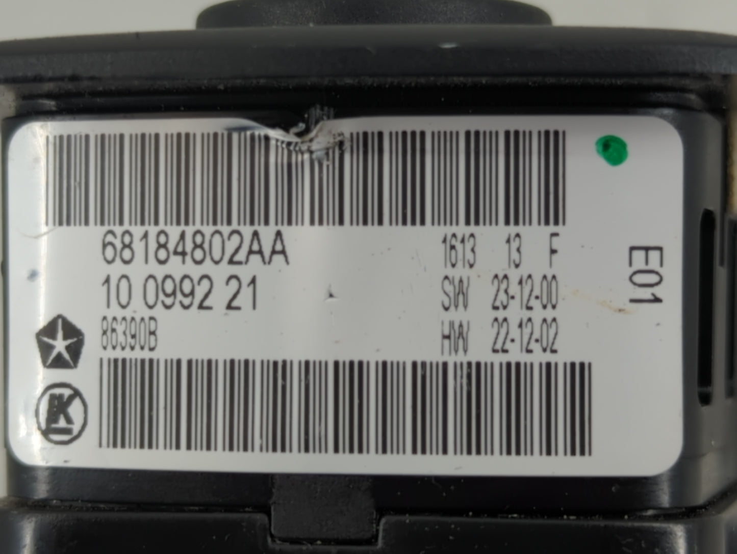 2014-2015 Jeep Grand Cherokee Master Power Window Switch Replacement Driver Side Left P/N:68184802AA Fits Fits 2014 2015 OEM