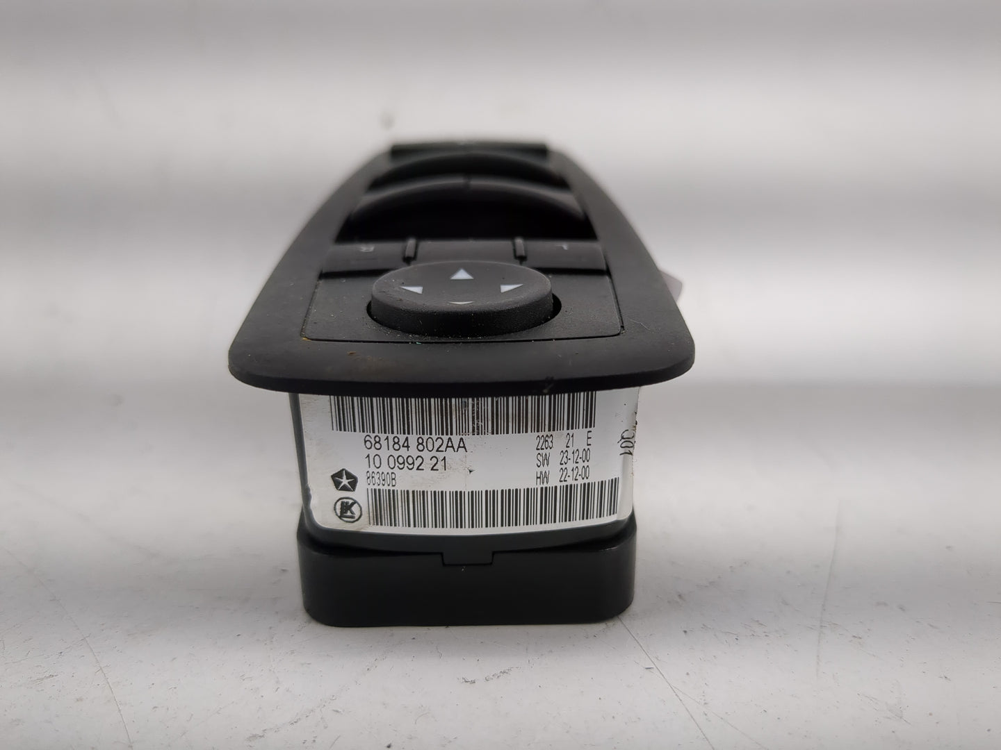 2006-2014 Jeep Grand Cherokee Master Power Window Switch Replacement Driver Side Left P/N:68184 802AA Fits OEM Used Auto Par