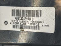 2014 Jeep Grand Cherokee Fusebox Fuse Box Panel Relay Module P/N:P68137439AD B Fits OEM Used Auto Parts - Oemusedautoparts1.