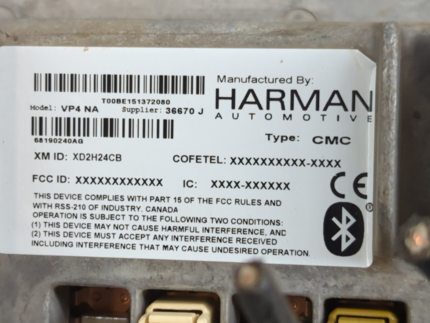 2014 Jeep Grand Cherokee Radio AM FM Cd Player Receiver Replacement Fits OEM Used Auto Parts - Oemusedautoparts1.com