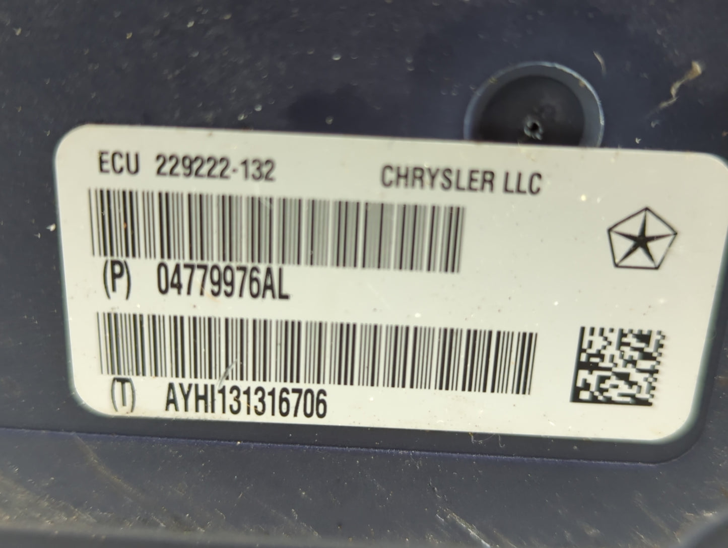 2013-2014 Jeep Grand Cherokee ABS Pump Control Module Replacement P/N:P04779976AL Fits Fits 2013 2014 OEM Used Auto Parts - 