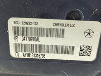 2013-2014 Jeep Grand Cherokee ABS Pump Control Module Replacement P/N:P04779976AL Fits Fits 2013 2014 OEM Used Auto Parts - 