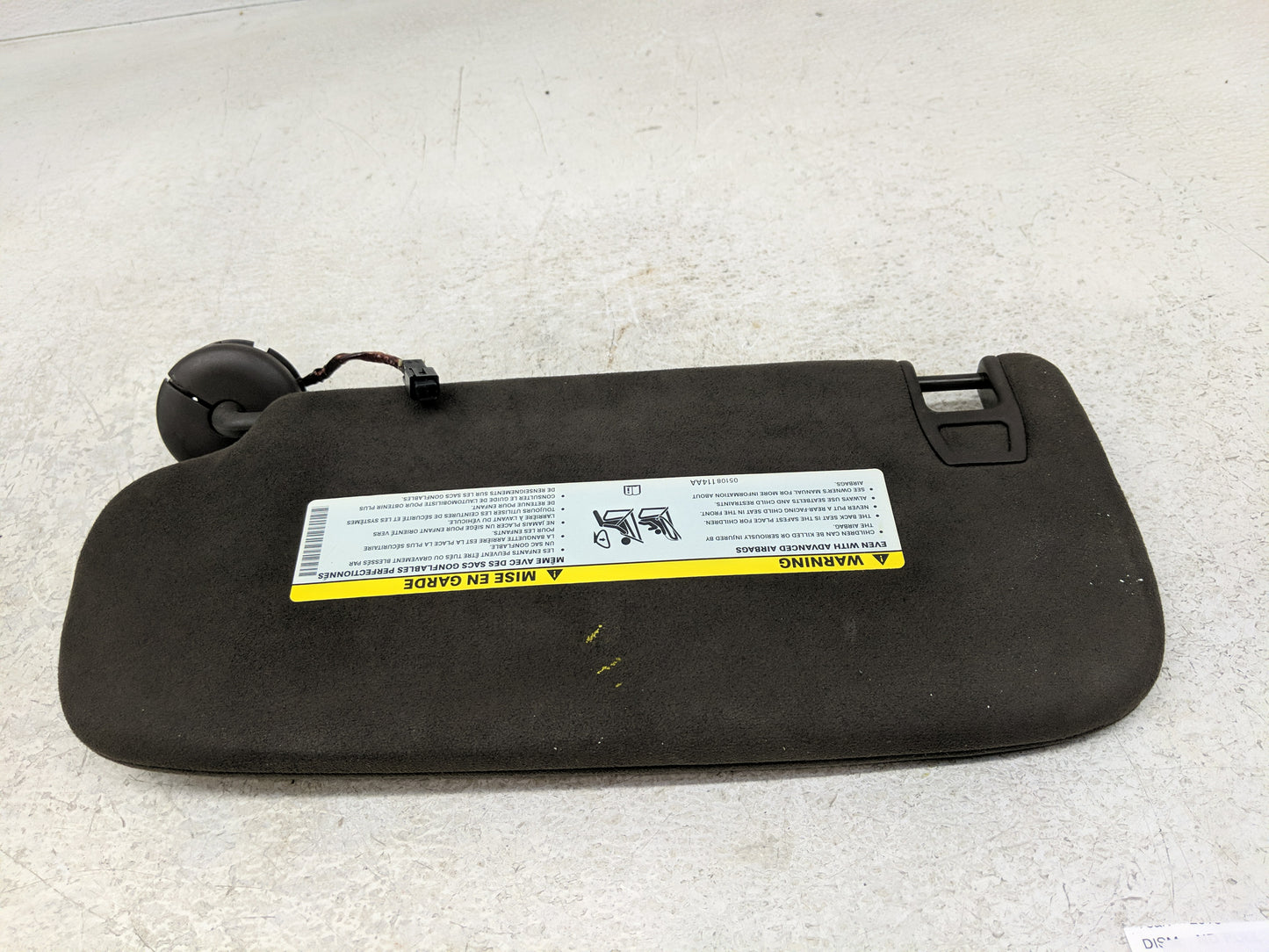 2014-2022 Jeep Grand Cherokee Sun Visor Shade Replacement Passenger Right Mirror Fits OEM Used Auto Parts - Oemusedautoparts