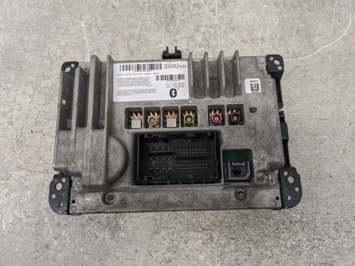 2014 Jeep Grand Cherokee Radio AM FM Cd Player Receiver Replacement P/N:68224559AE Fits OEM Used Auto Parts - Oemusedautopar