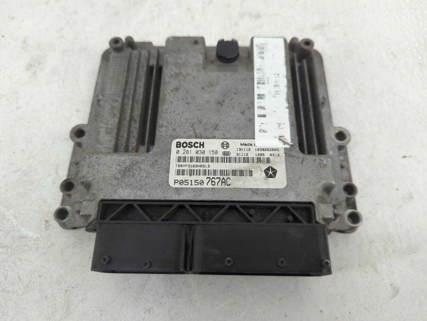 2014-2018 Jeep Grand Cherokee PCM Engine Control Computer ECU ECM PCU OEM P/N:0 281 030 158 P05150767AC Fits OEM Used Auto P