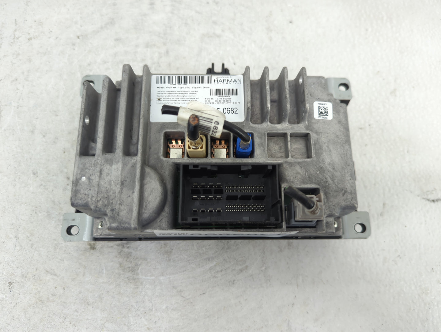 2014 Jeep Grand Cherokee Radio AM FM Cd Player Receiver Replacement P/N:68150036AG Fits OEM Used Auto Parts - Oemusedautopar