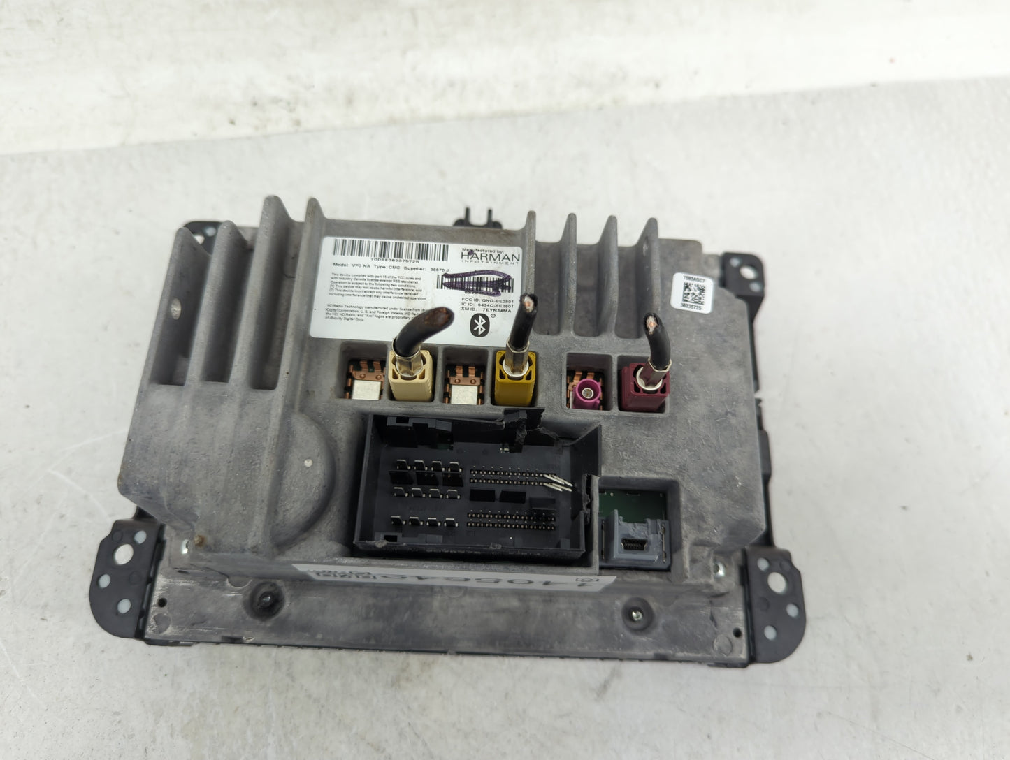 2014 Jeep Grand Cherokee Radio AM FM Cd Player Receiver Replacement P/N:68224531AG Fits OEM Used Auto Parts - Oemusedautopar