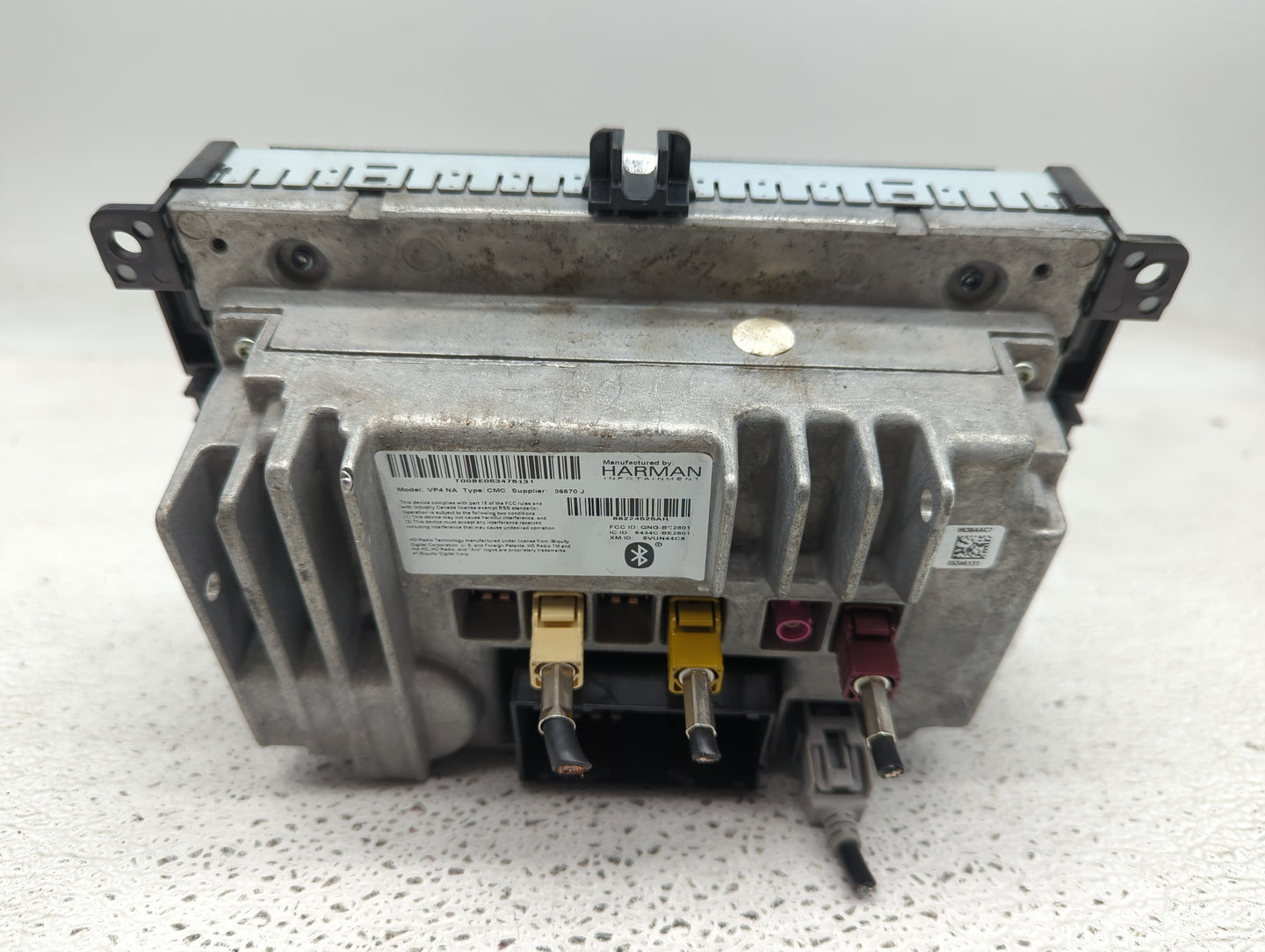 2014 Jeep Grand Cherokee Radio AM FM Cd Player Receiver Replacement P/N:68224525AH Fits OEM Used Auto Parts - Oemusedautopar