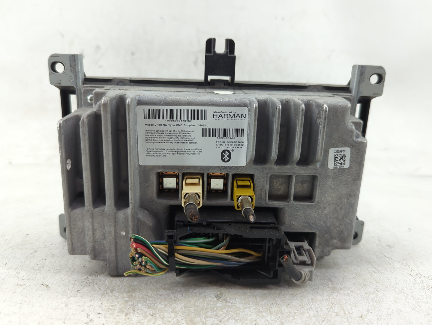 2014 Jeep Grand Cherokee Radio AM FM Cd Player Receiver Replacement P/N:6434C-BE2802 Fits OEM Used Auto Parts - Oemusedautop