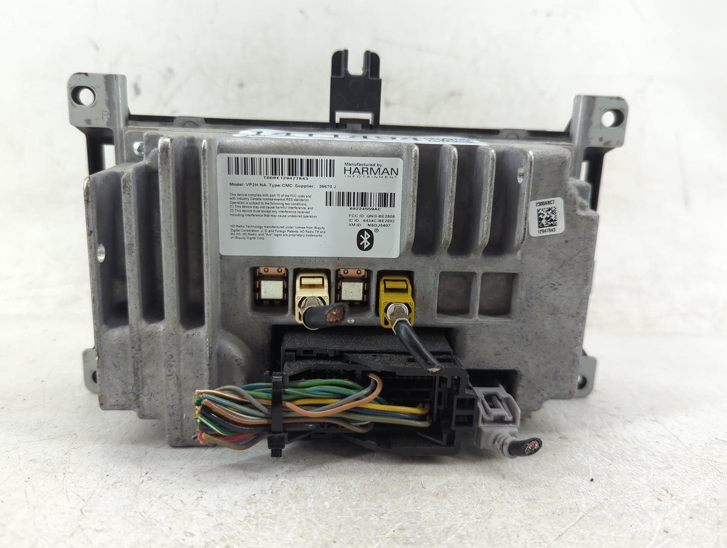 2014 Jeep Grand Cherokee Radio AM FM Cd Player Receiver Replacement P/N:6434C-BE2802 Fits OEM Used Auto Parts - Oemusedautop