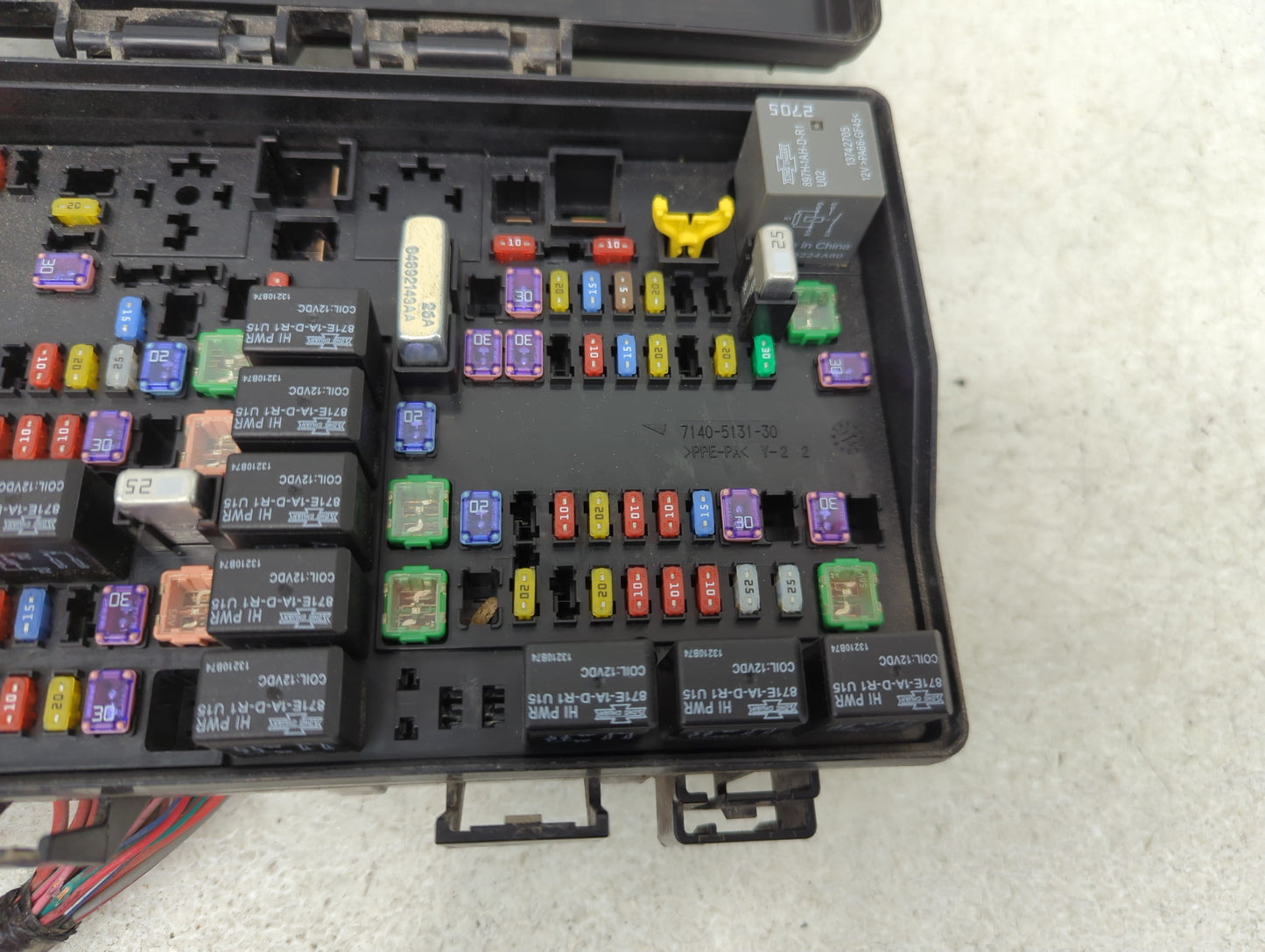 2014 Jeep Grand Cherokee Fusebox Fuse Box Panel Relay Module P/N:7140-1980-30 68194607AD Fits OEM Used Auto Parts - Oemuseda