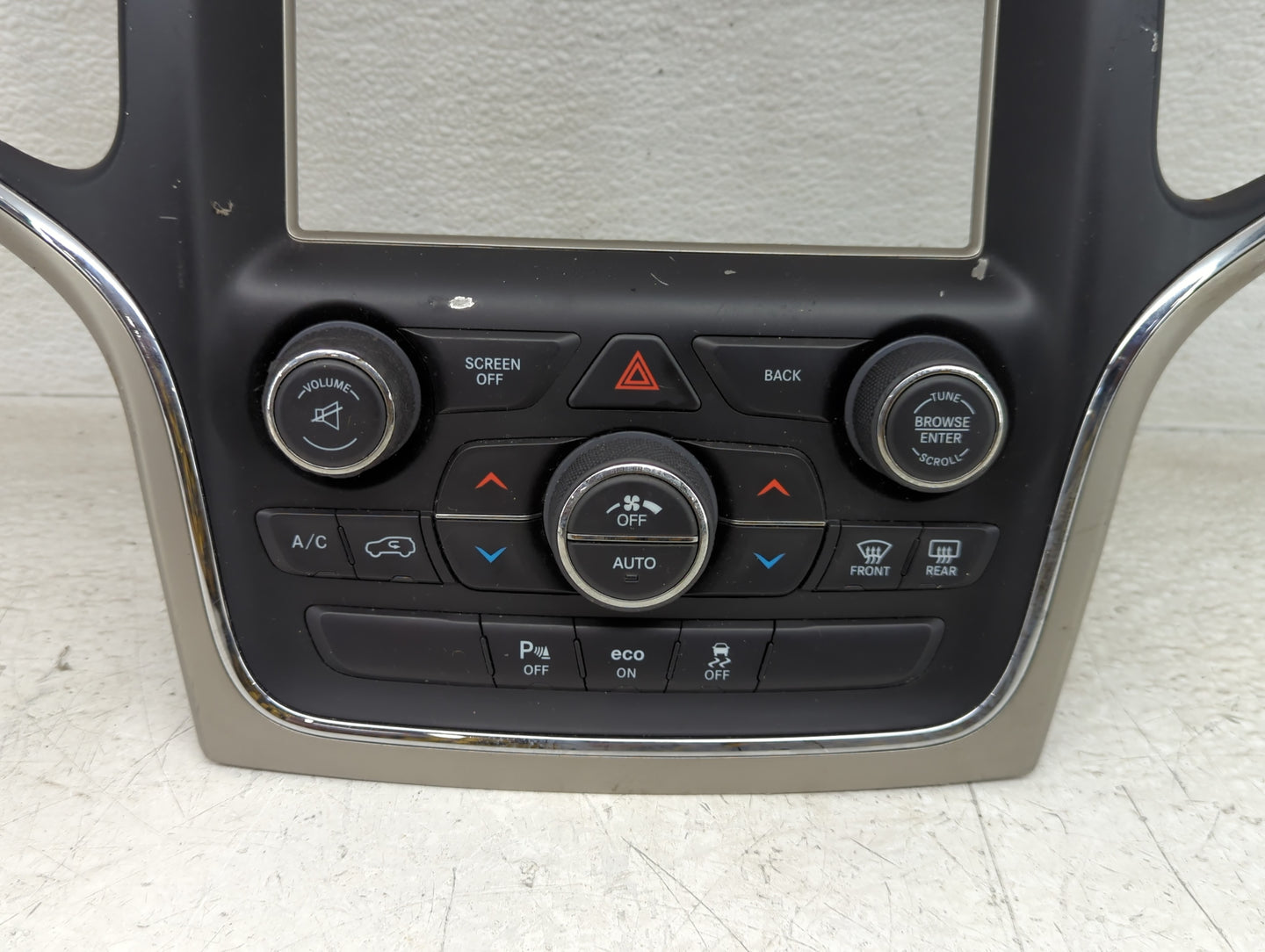 2014-2015 Jeep Grand Cherokee Climate Control Module Temperature AC/Heater Replacement P/N:P56054380AF Fits Fits 2014 2015 O