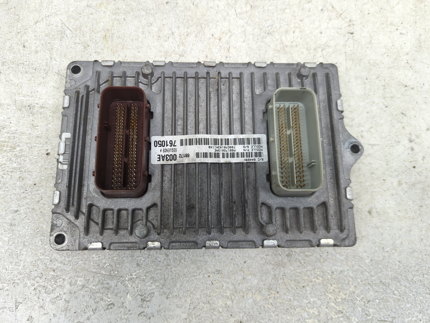 2014 Jeep Grand Cherokee PCM Engine Control Computer ECU ECM PCU OEM P/N:P68172003AE P05150790AC Fits OEM Used Auto Parts - 