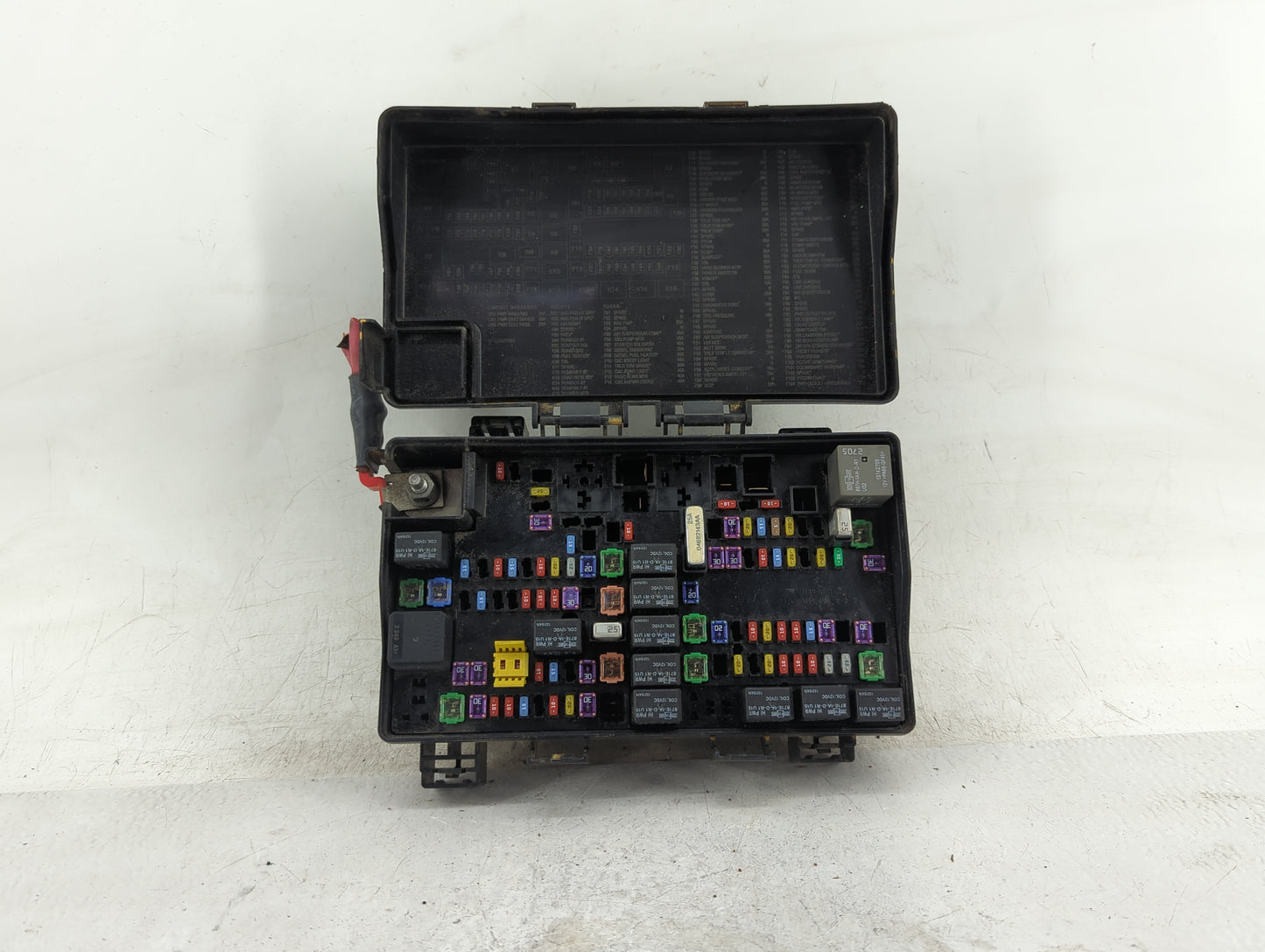 2014 Jeep Grand Cherokee Fusebox Fuse Box Panel Relay Module P/N:68194607AD Fits OEM Used Auto Parts - Oemusedautoparts1.com