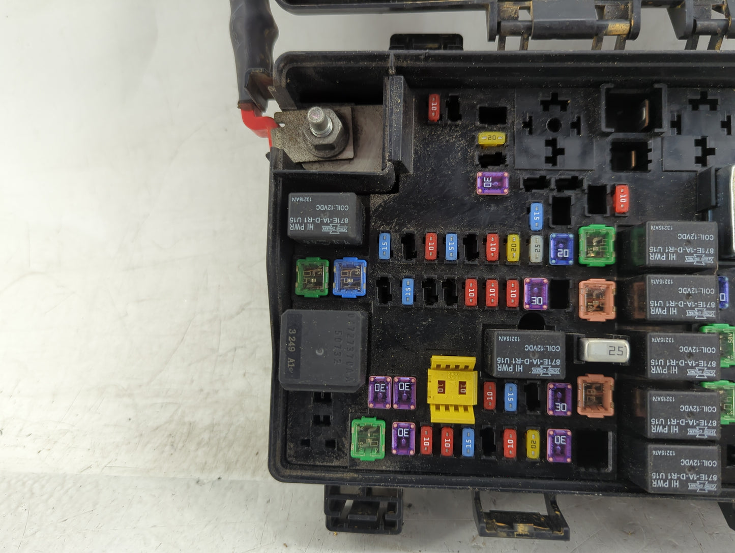 2014 Jeep Grand Cherokee Fusebox Fuse Box Panel Relay Module P/N:68194607AD Fits OEM Used Auto Parts - Oemusedautoparts1.com