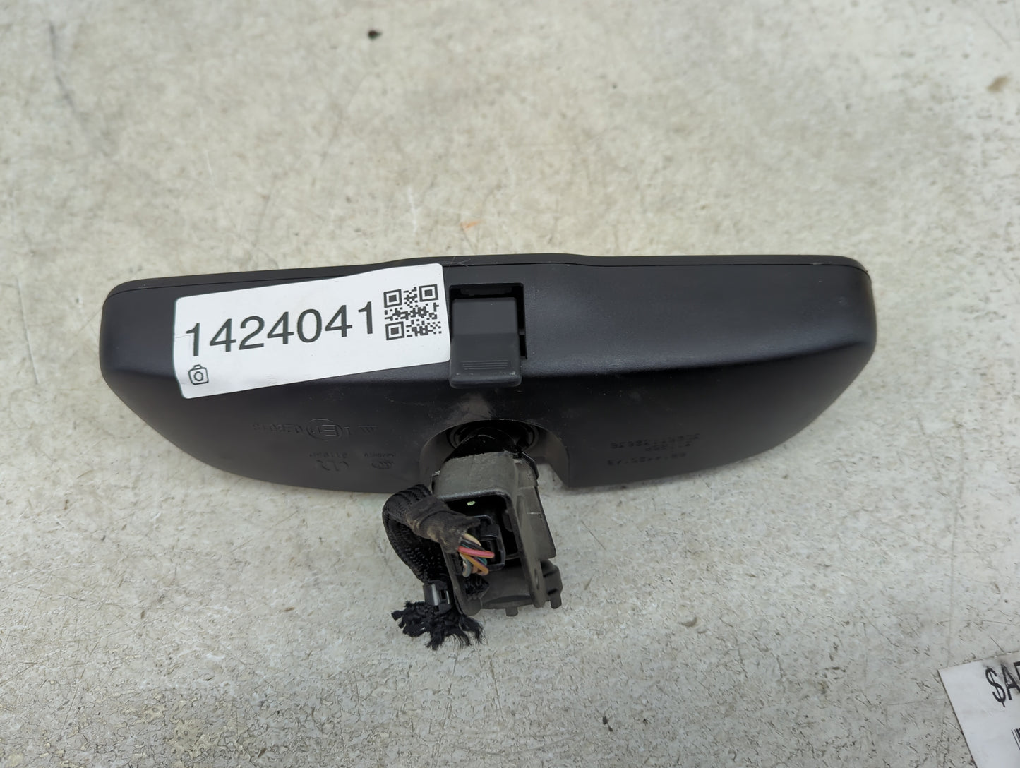 2014-2015 Jeep Grand Cherokee Interior Rear View Mirror Replacement OEM P/N:68144051AB Fits Fits 2014 2015 OEM Used Auto Par
