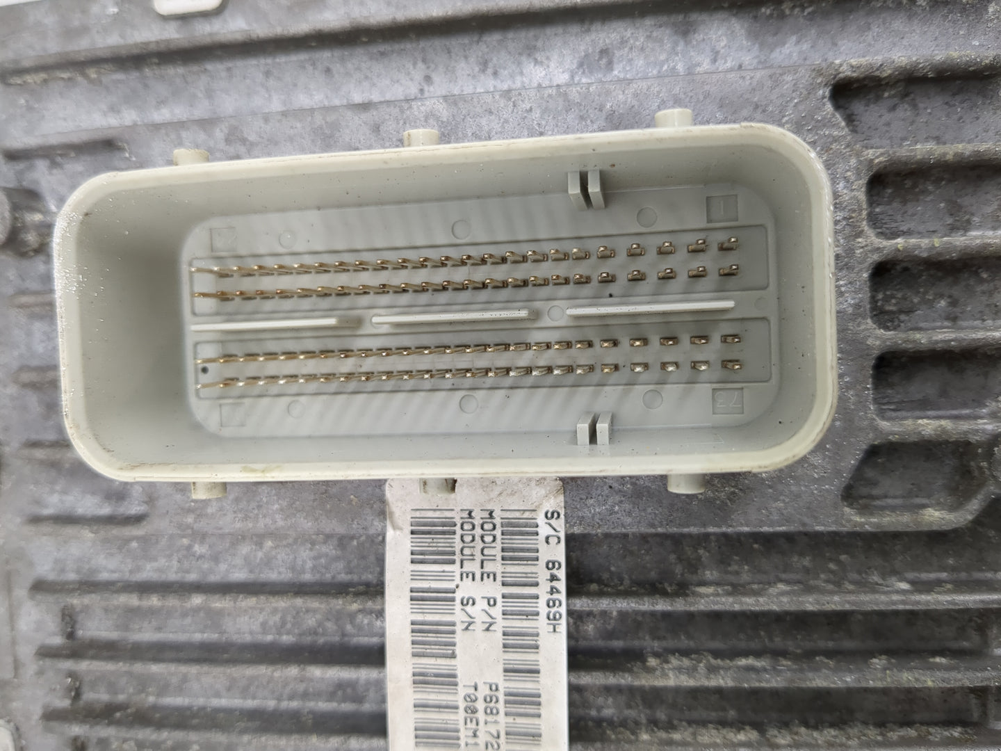 2014 Jeep Grand Cherokee PCM Engine Control Computer ECU ECM PCU OEM P/N:05150790AC Fits OEM Used Auto Parts - Oemusedautopa