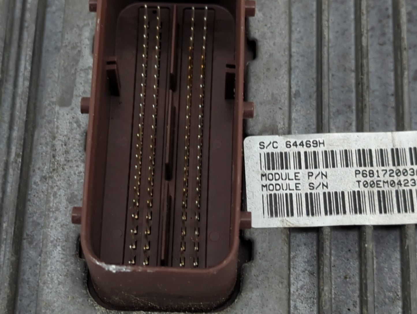 2014 Jeep Grand Cherokee PCM Engine Control Computer ECU ECM PCU OEM P/N:P05150790AC P68172003AE Fits OEM Used Auto Parts - 