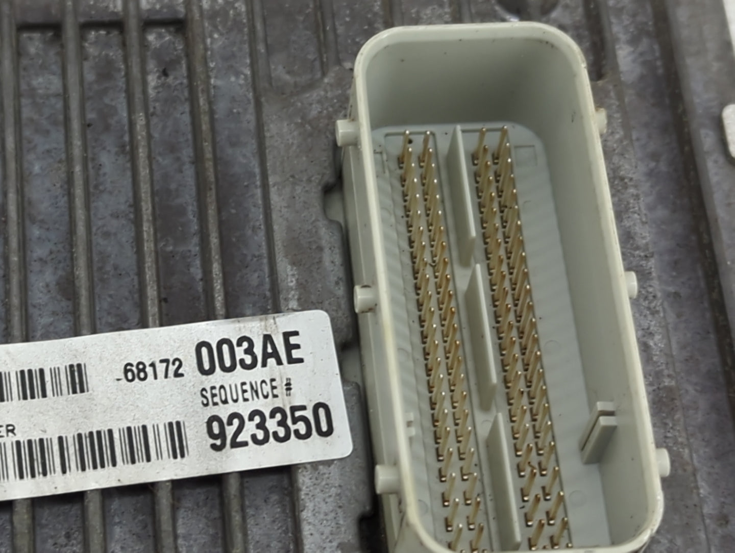 2014 Jeep Grand Cherokee PCM Engine Control Computer ECU ECM PCU OEM P/N:P05150790AC P68172003AE Fits OEM Used Auto Parts - 