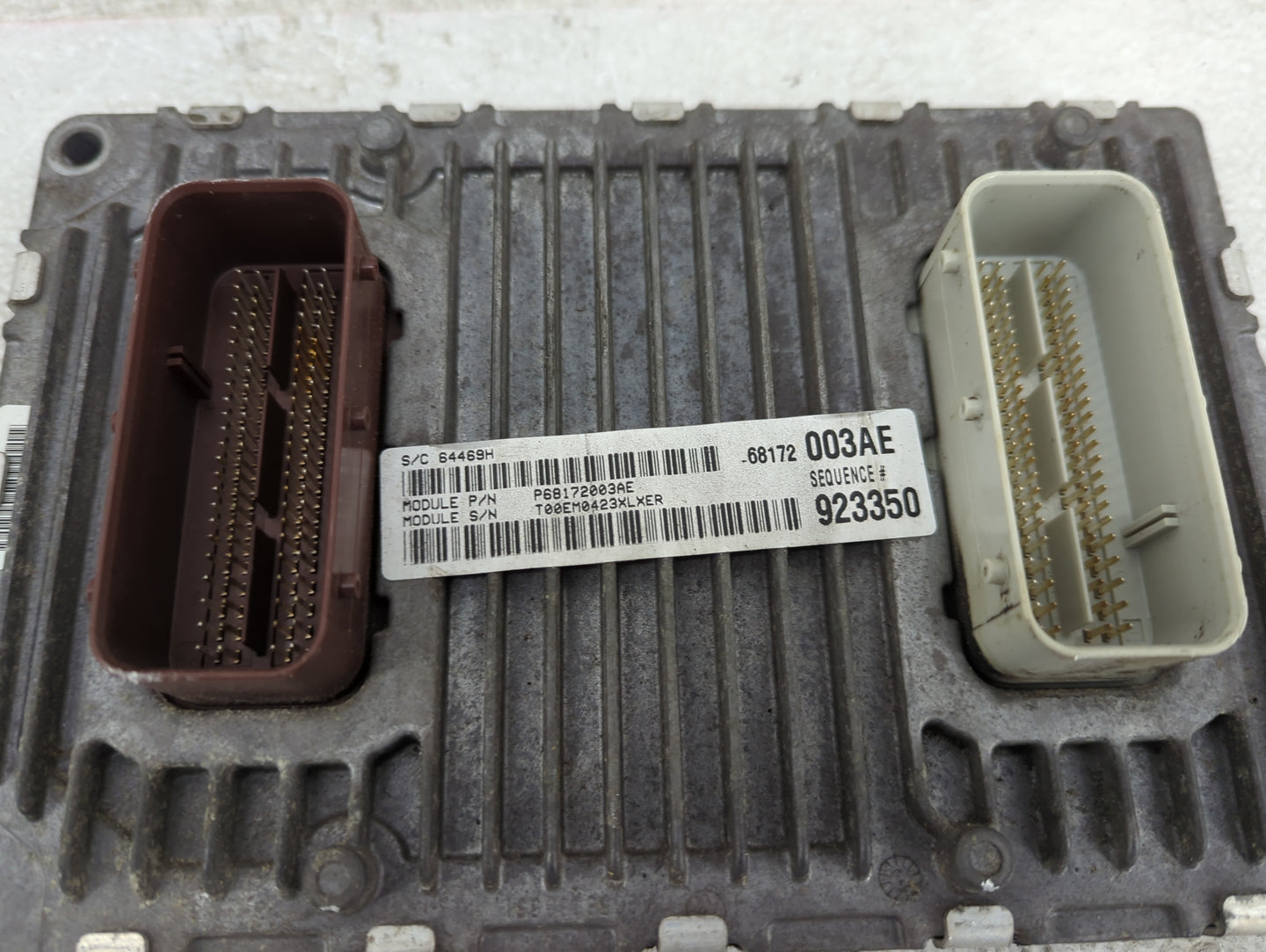 2014 Jeep Grand Cherokee PCM Engine Control Computer ECU ECM PCU OEM P/N:P05150790AC P68172003AE Fits OEM Used Auto Parts - 