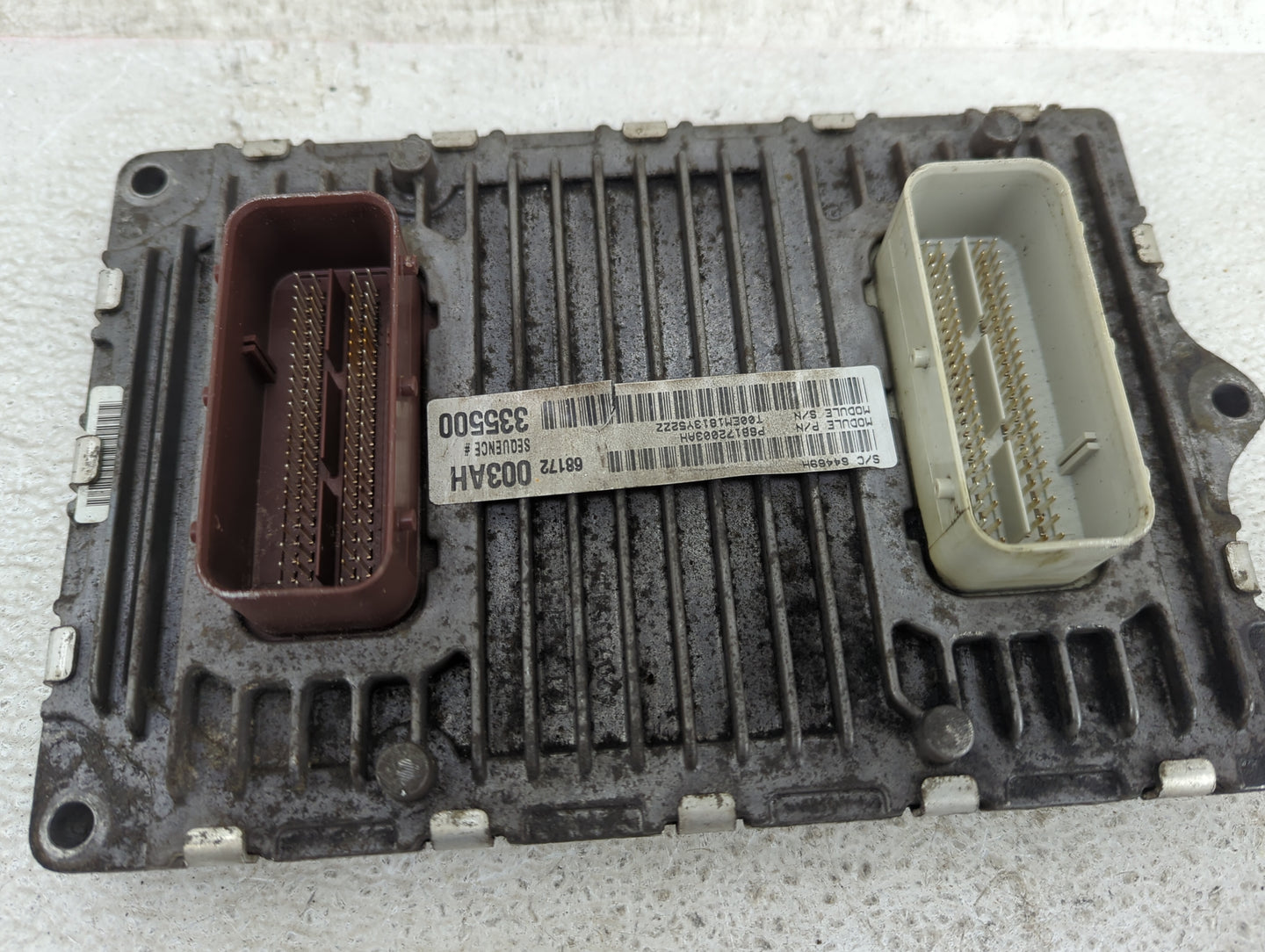 2014 Jeep Grand Cherokee PCM Engine Control Computer ECU ECM PCU OEM P/N:P68172003AH P05150790AC, 68172003AH Fits OEM Used A