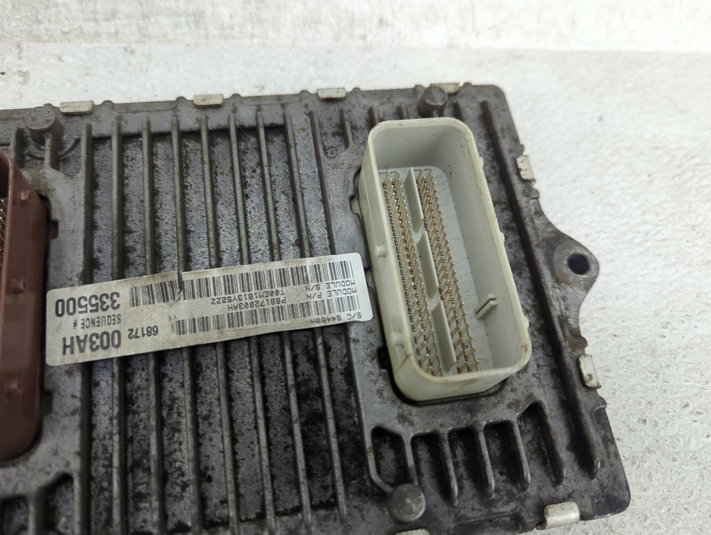 2014 Jeep Grand Cherokee PCM Engine Control Computer ECU ECM PCU OEM P/N:P68172003AH P05150790AC, 68172003AH Fits OEM Used A