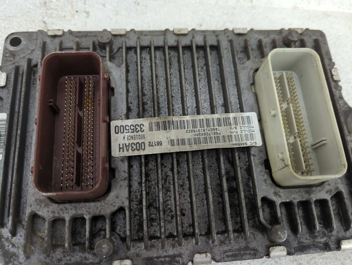 2014 Jeep Grand Cherokee PCM Engine Control Computer ECU ECM PCU OEM P/N:P68172003AH P05150790AC, 68172003AH Fits OEM Used A