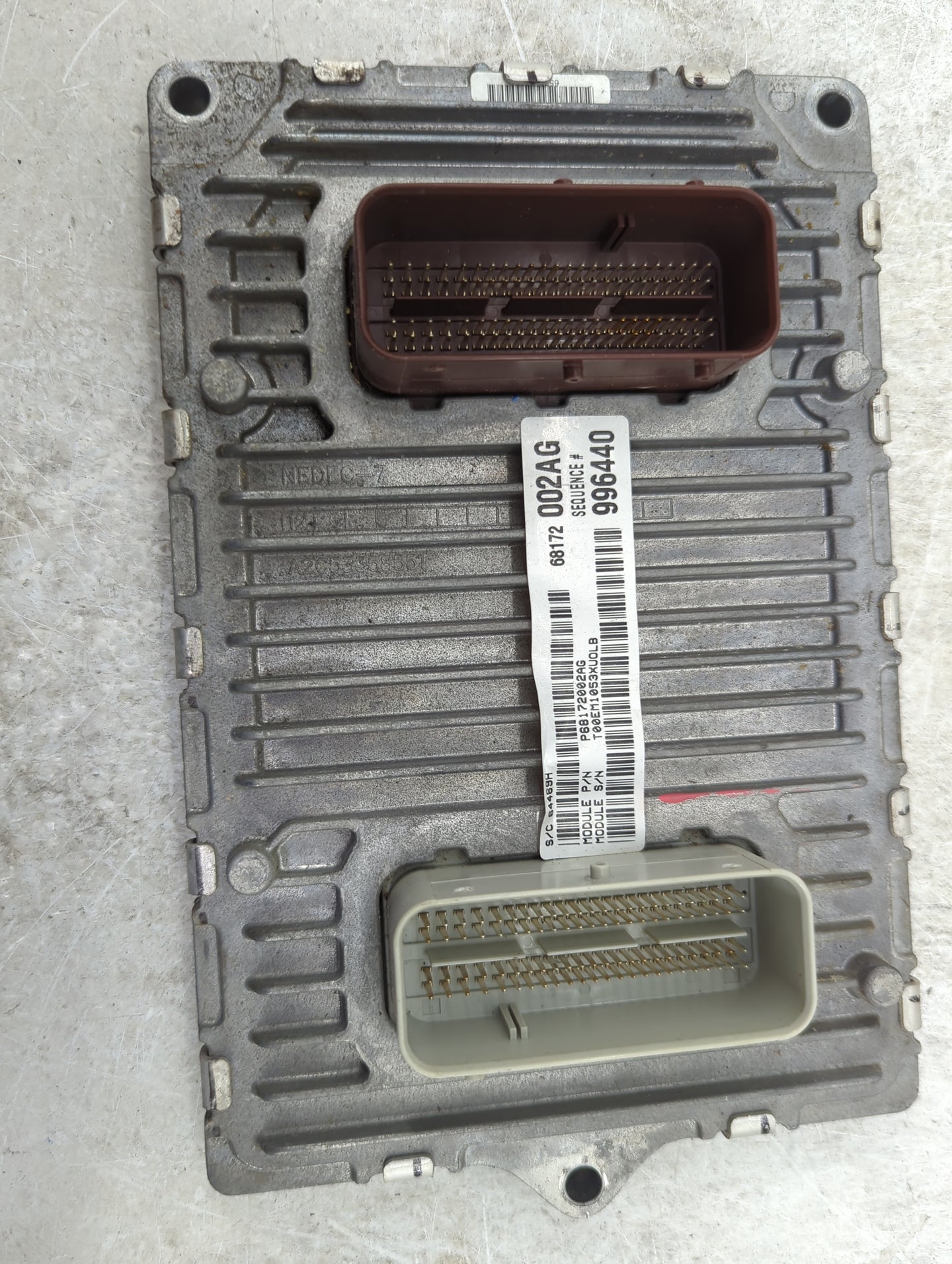 2014 Jeep Grand Cherokee PCM Engine Control Computer ECU ECM PCU OEM P/N:P05150790AC P68172002AG Fits OEM Used Auto Parts - 