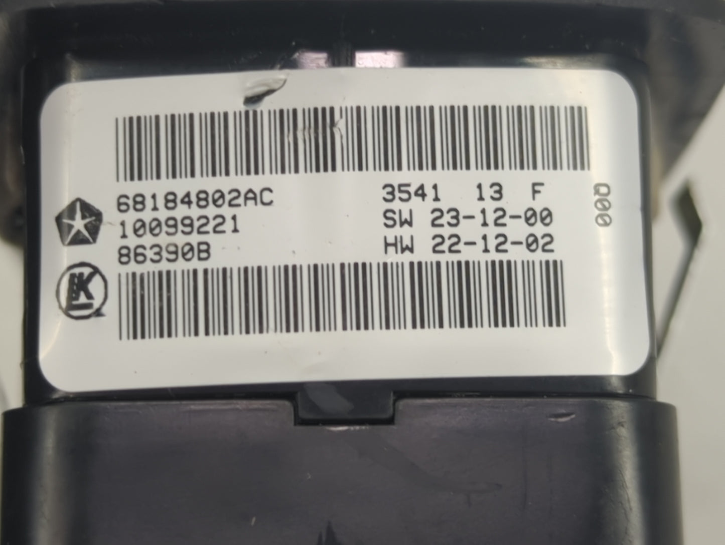 2014-2015 Jeep Grand Cherokee Master Power Window Switch Replacement Driver Side Left P/N:68184802AC 10099221 Fits Fits 2014