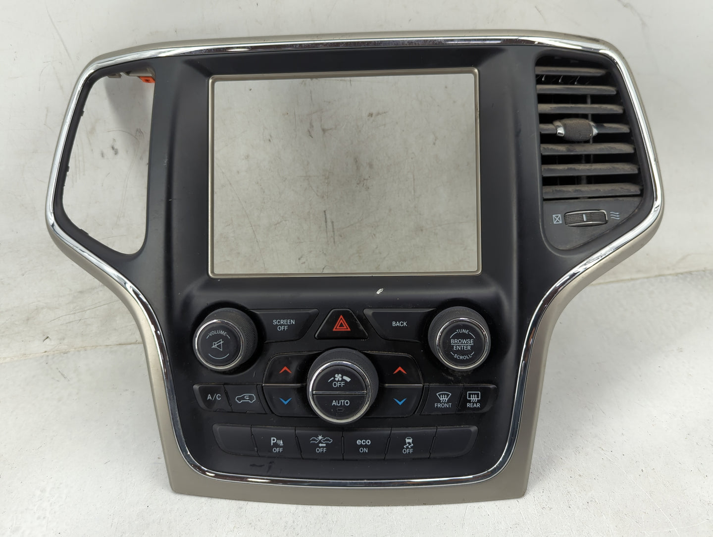 2014-2015 Jeep Grand Cherokee Climate Control Module Temperature AC/Heater Replacement P/N:P56054381AF 56054381AE Fits OEM U