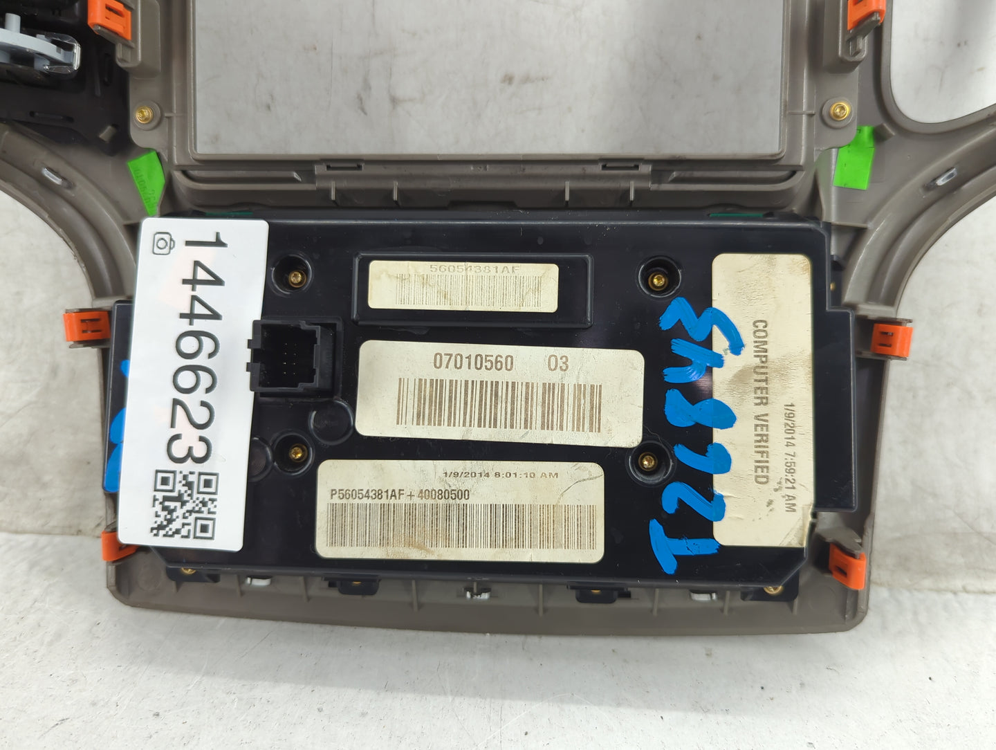 2014-2015 Jeep Grand Cherokee Climate Control Module Temperature AC/Heater Replacement P/N:P56054381AF 56054381AE Fits OEM U
