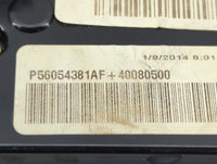 2014-2015 Jeep Grand Cherokee Climate Control Module Temperature AC/Heater Replacement P/N:P56054381AF 56054381AE Fits OEM U