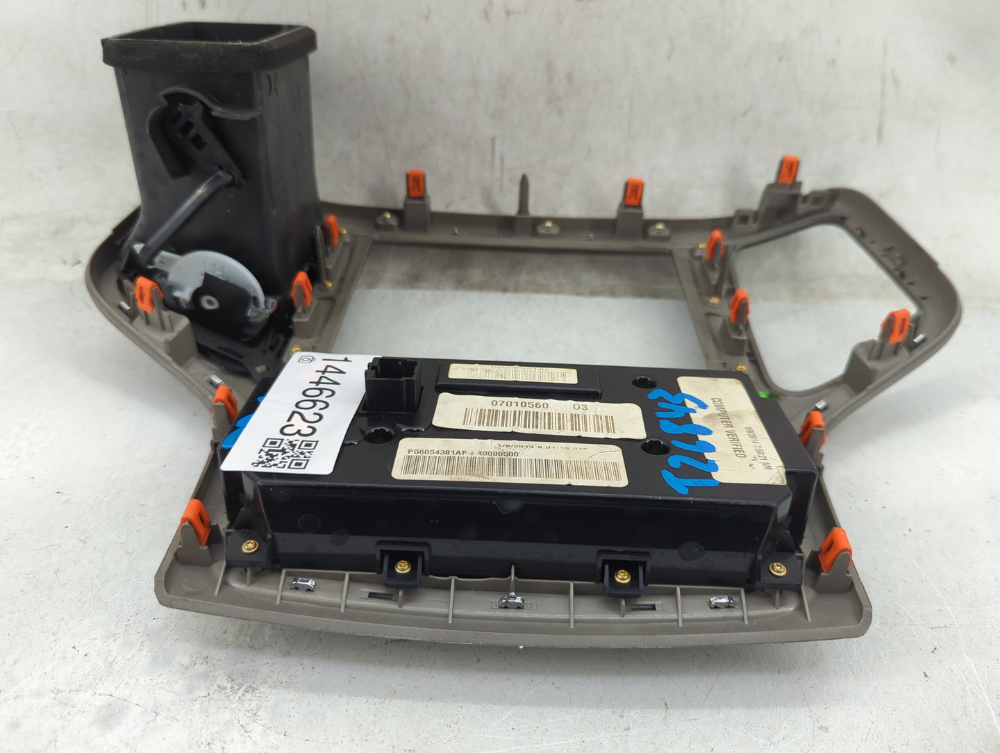 2014-2015 Jeep Grand Cherokee Climate Control Module Temperature AC/Heater Replacement P/N:P56054381AF 56054381AE Fits OEM U