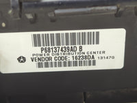 2014 Jeep Grand Cherokee Fusebox Fuse Box Panel Relay Module P/N:P68137439AD Fits OEM Used Auto Parts - Oemusedautoparts1.co