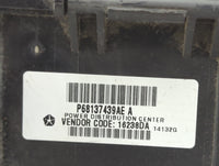 2014 Jeep Grand Cherokee Fusebox Fuse Box Panel Relay Module P/N:P68137439AE Fits OEM Used Auto Parts - Oemusedautoparts1.co