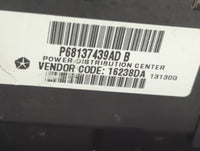2014 Jeep Grand Cherokee Fusebox Fuse Box Panel Relay Module P/N:P68137439AD 68137439AD Fits OEM Used Auto Parts - Oemusedau