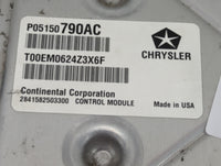 2014 Jeep Grand Cherokee PCM Engine Control Computer ECU ECM PCU OEM P/N:P05150790AC P68172002AL Fits OEM Used Auto Parts - 