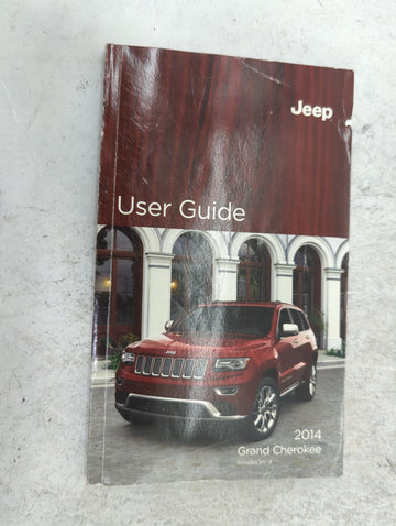 2014 Jeep Grand Cherokee Owners Manual Book Guide P/N:14WK741-926-AA OEM Used Auto Parts
