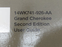 2014 Jeep Grand Cherokee Owners Manual Book Guide P/N:14WK741-926-AA OEM Used Auto Parts - Oemusedautoparts1.com
