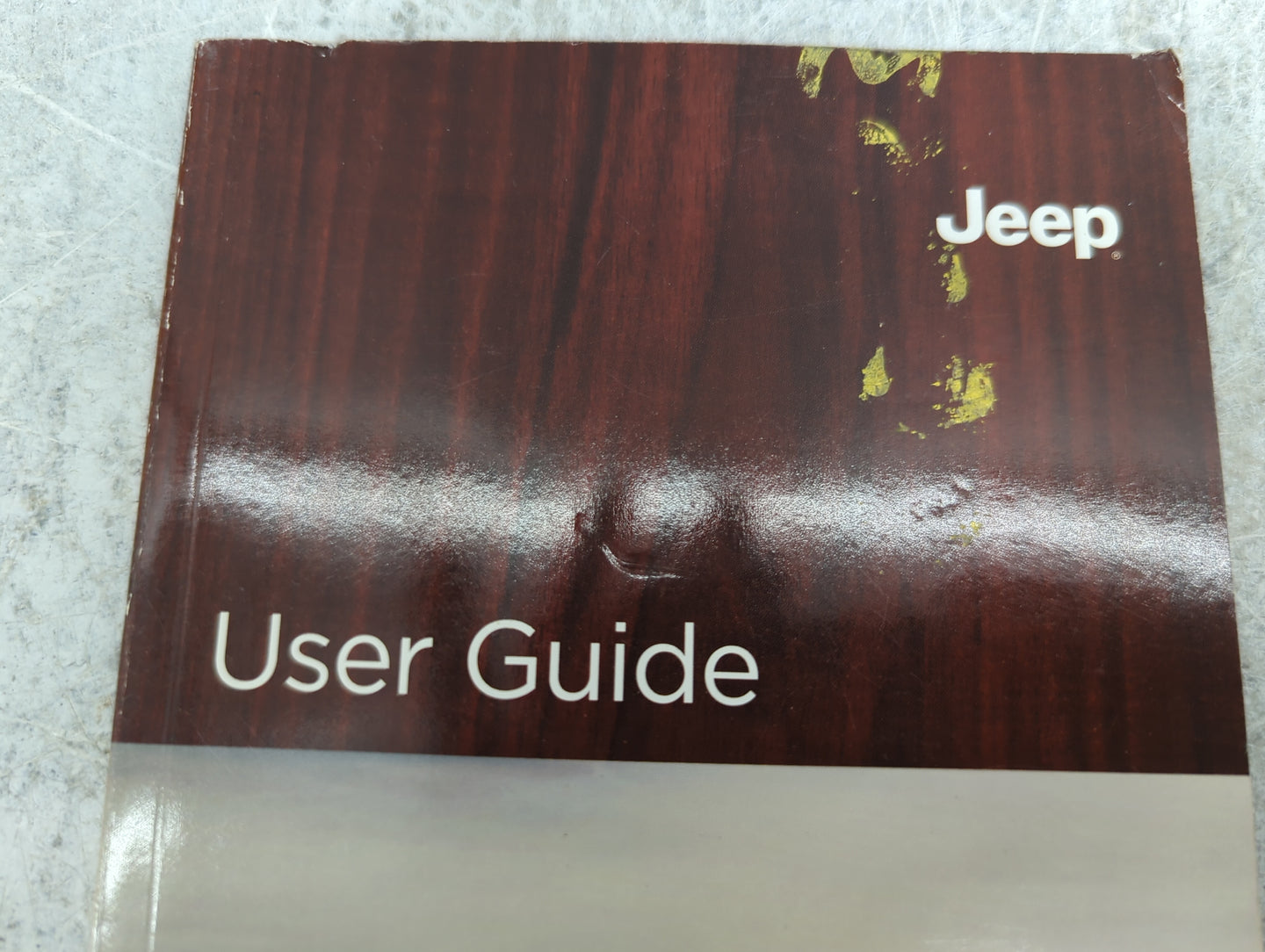 2014 Jeep Grand Cherokee Owners Manual Book Guide P/N:14WK741-926-AA OEM Used Auto Parts - Oemusedautoparts1.com