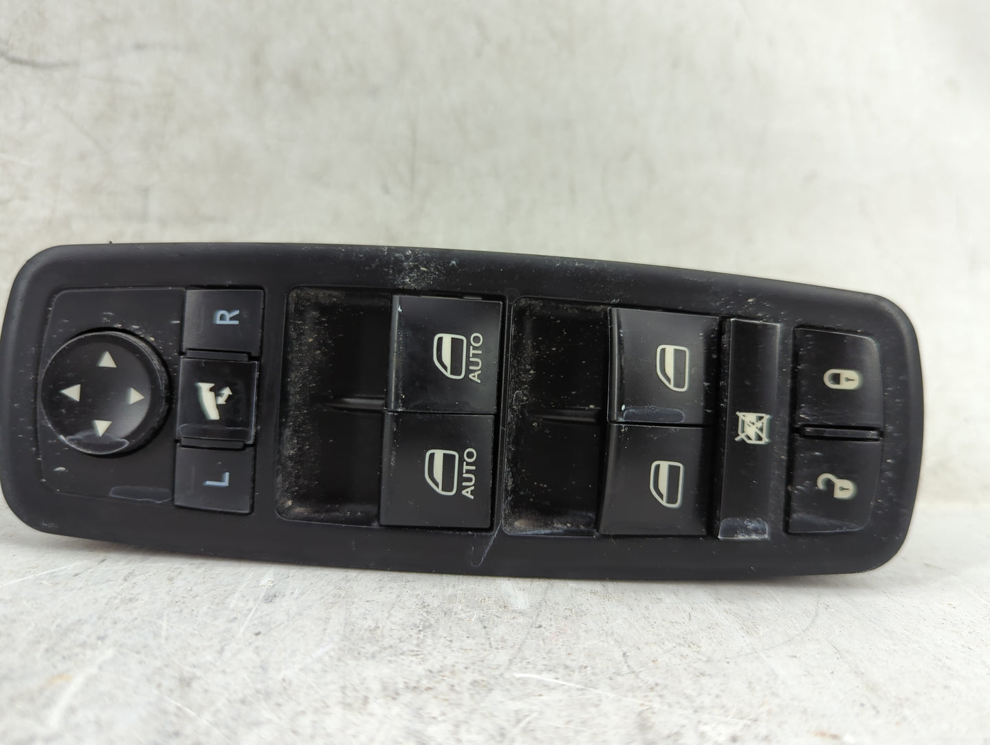 2014 Jeep Grand Cherokee Master Power Window Switch Replacement Driver Side Left Fits OEM Used Auto Parts - Oemusedautoparts