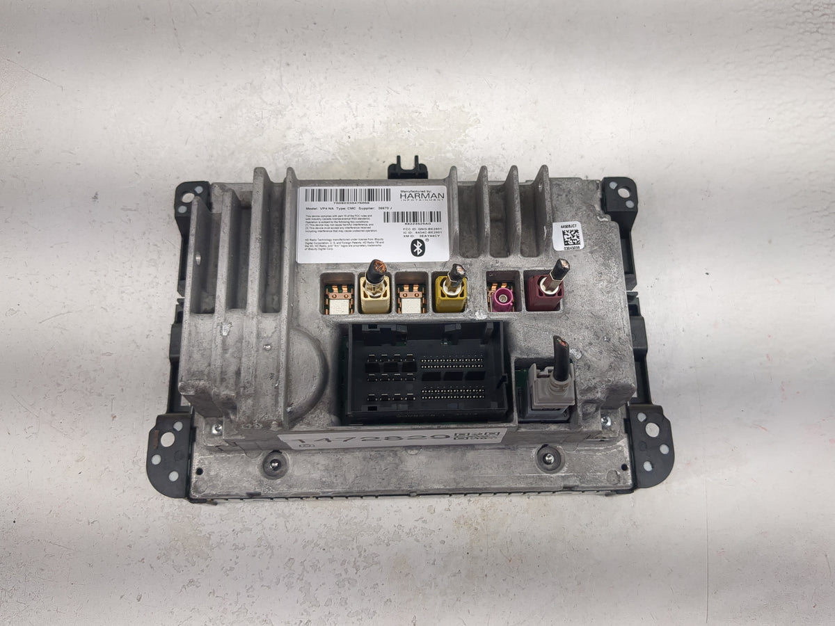 2014 Jeep Grand Cherokee Radio AM FM Cd Player Receiver Replacement P/N:68224525AG T00BE030475059, QNG-BE2801, 6434C-BE2801 