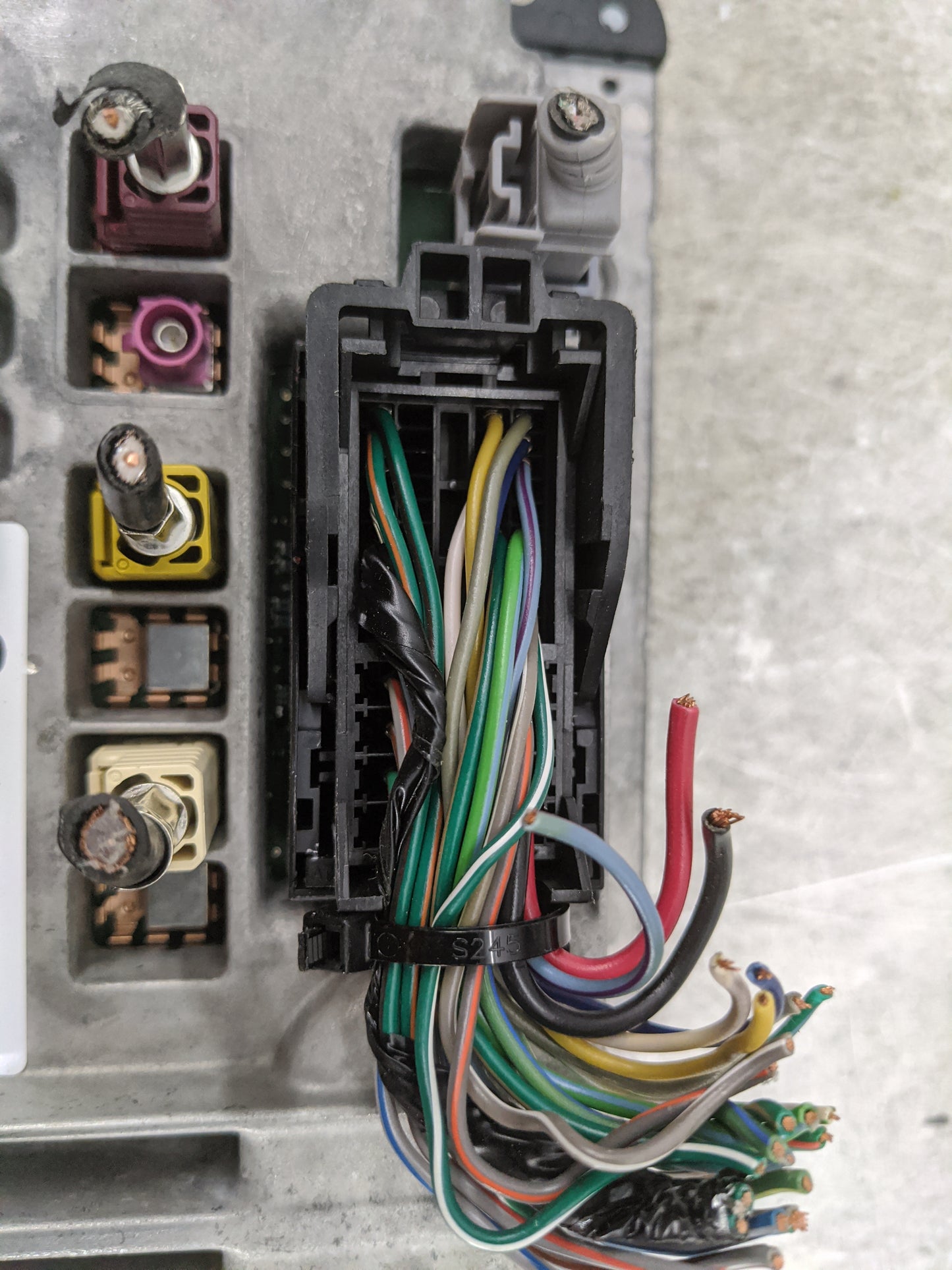 2014 Jeep Grand Cherokee Radio AM FM Cd Player Receiver Replacement P/N:68224525AH QNG-BE2801, 6434C-BE2801, L4VJ548J, VP4 F